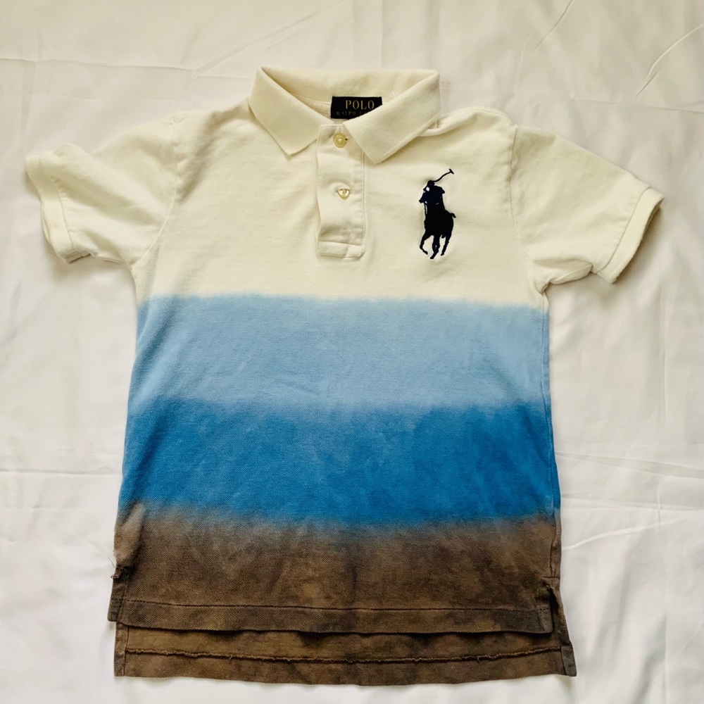 Boys Polo set of 2 shorts with top. GENTLY USED. - Picture 6 of 7
